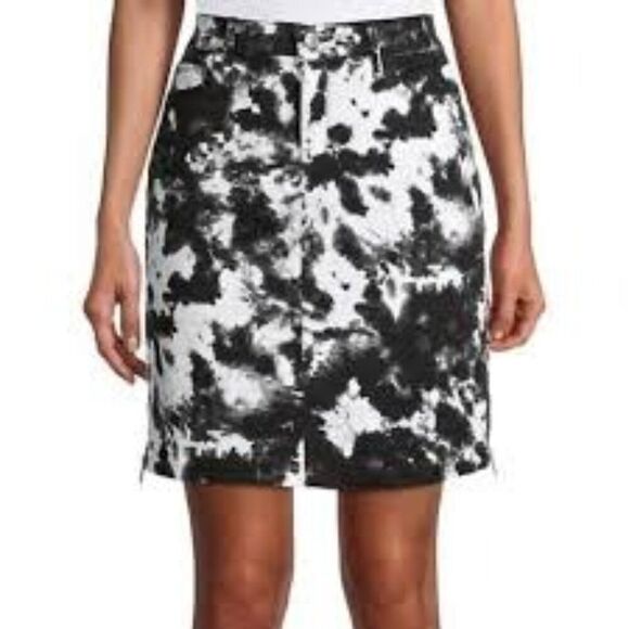 Karl Lagerfeld Designer Tie dye Skirt NWT size 10 - Picture 1 of 7